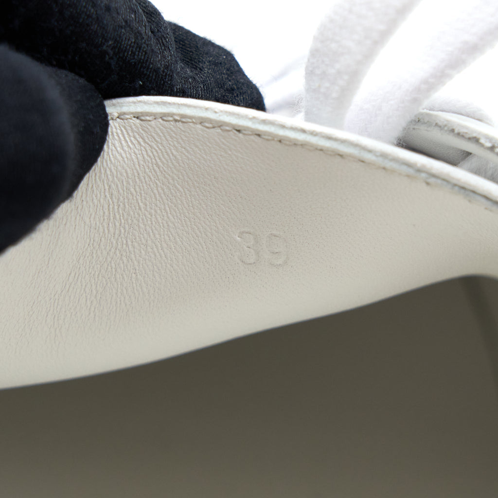 HERMES WOMAN’S CROSS SNEAKER BLANC