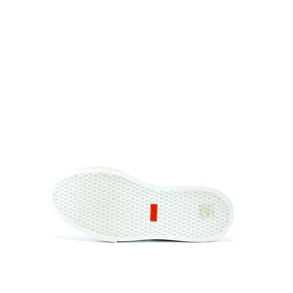 HERMES DAY SNEAKER WHITE ROSE GOLD BUCKLE