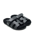HERMES CHYPRE SANDAL BLACK
