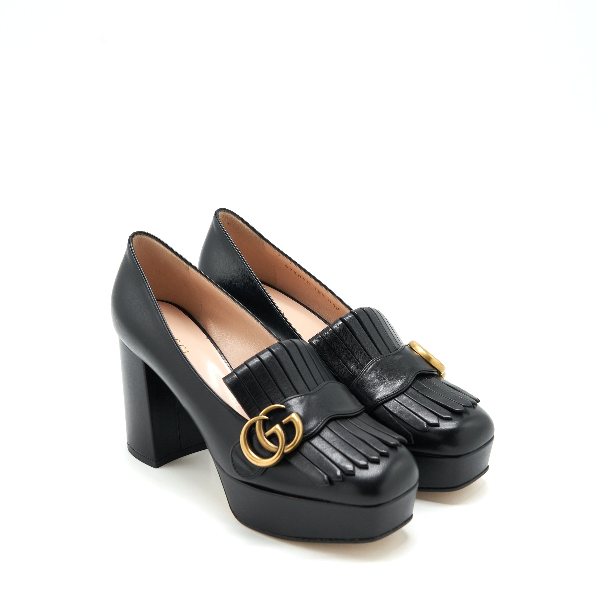 GUCCI GG HIGH-HEEL PUMP SHOES