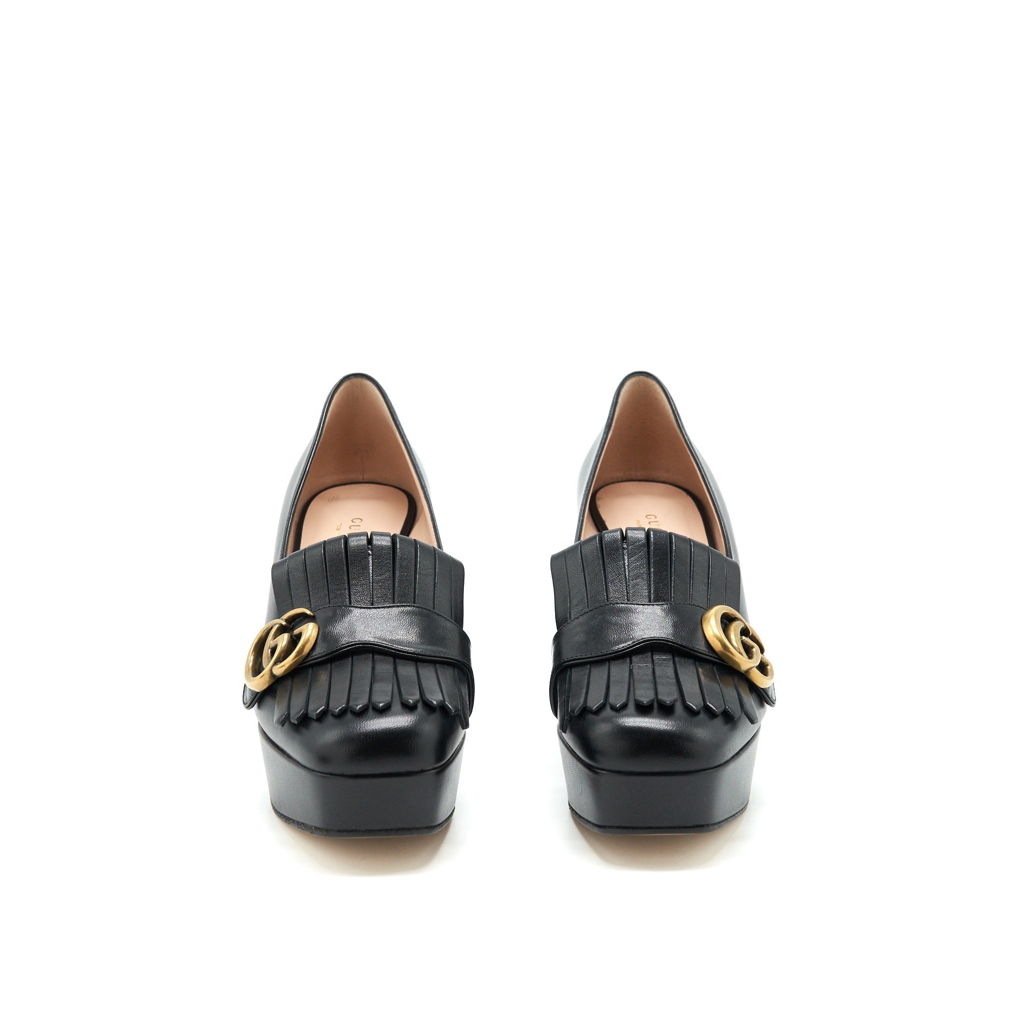 GUCCI GG HIGH-HEEL PUMP SHOES