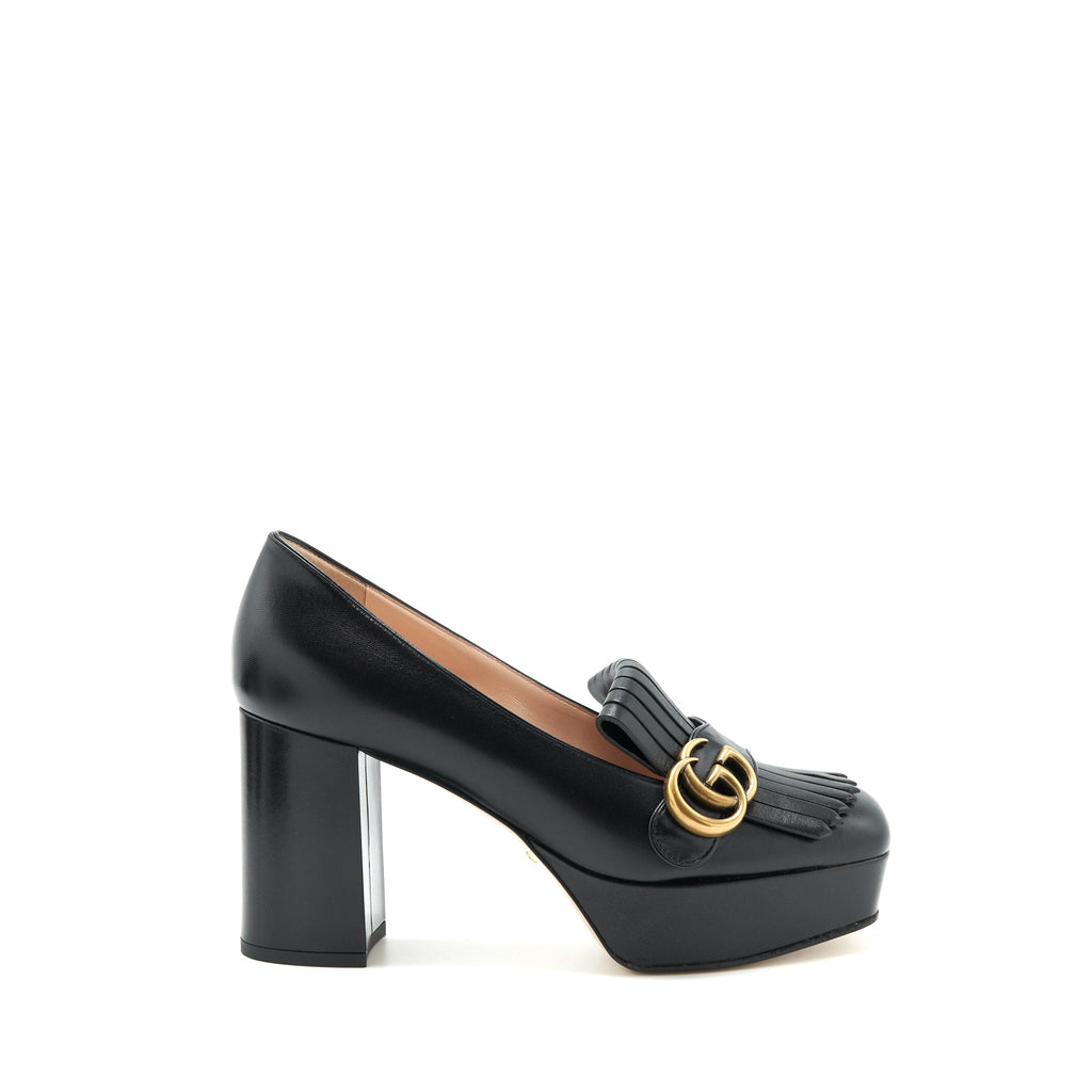 GUCCI GG HIGH-HEEL PUMP SHOES