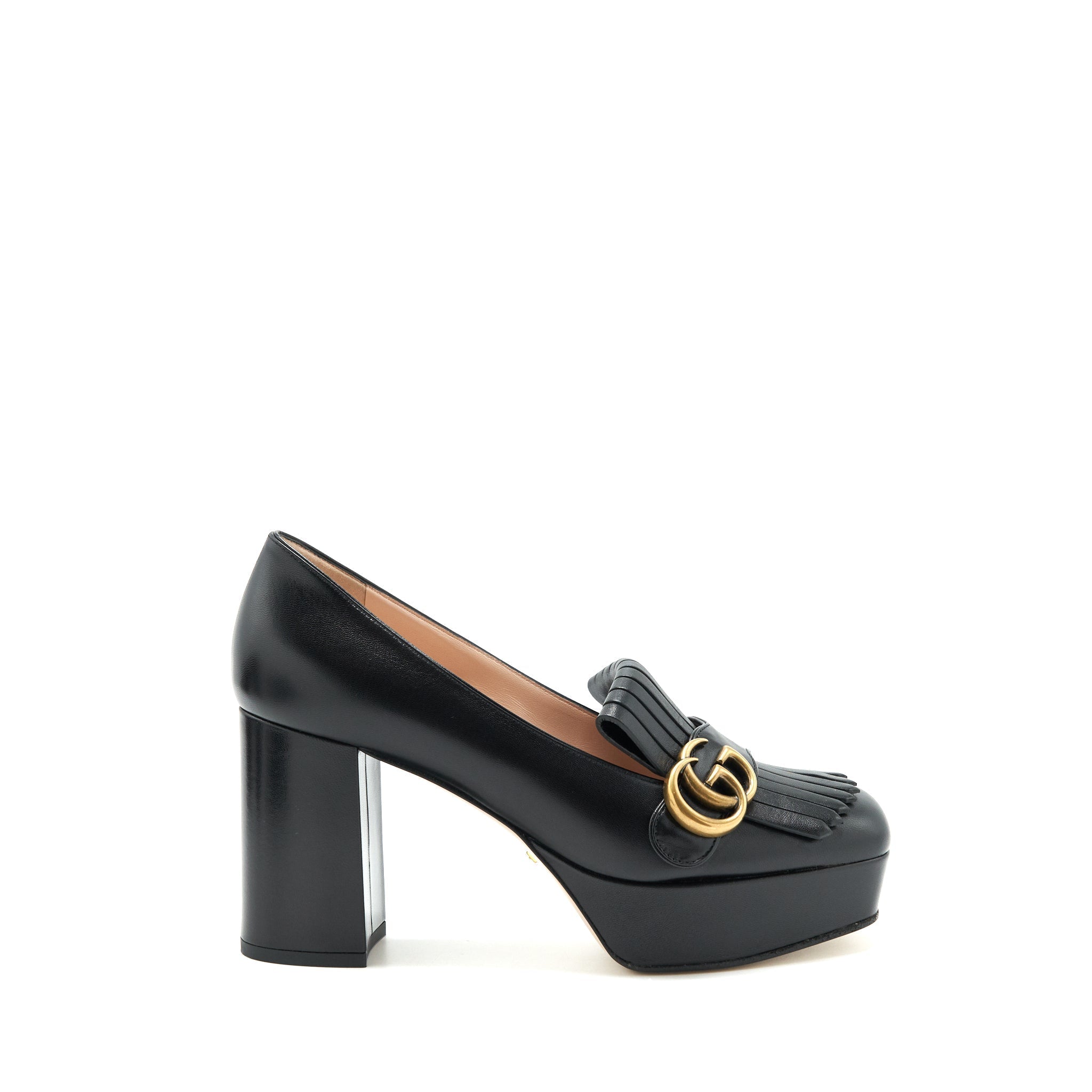 GUCCI GG HIGH-HEEL PUMP SHOES