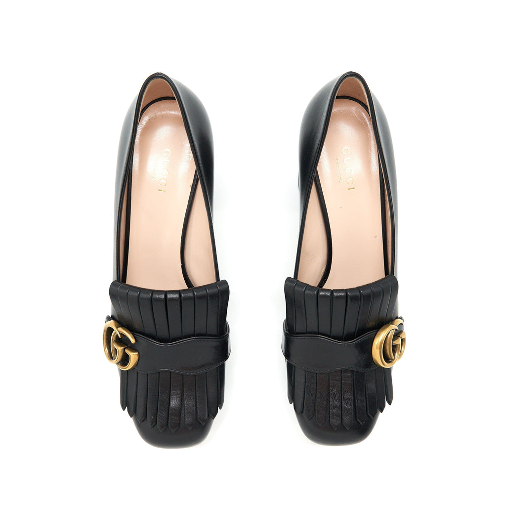 GUCCI GG HIGH-HEEL PUMP SHOES