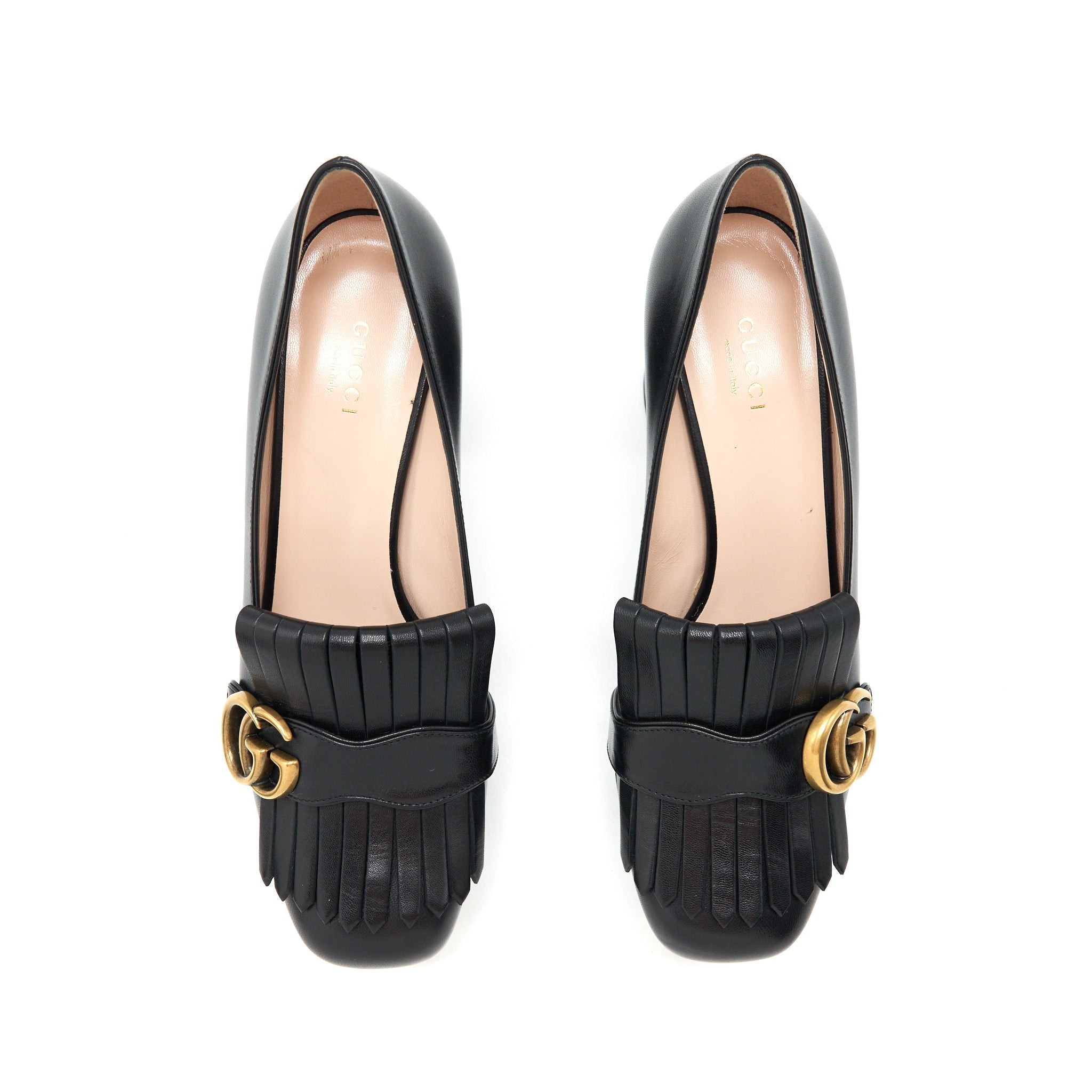 GUCCI GG HIGH-HEEL PUMP SHOES