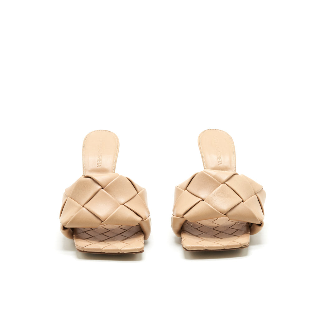BOTTEGA VENETA LIDO SANDAL HEELS CIPRIA
