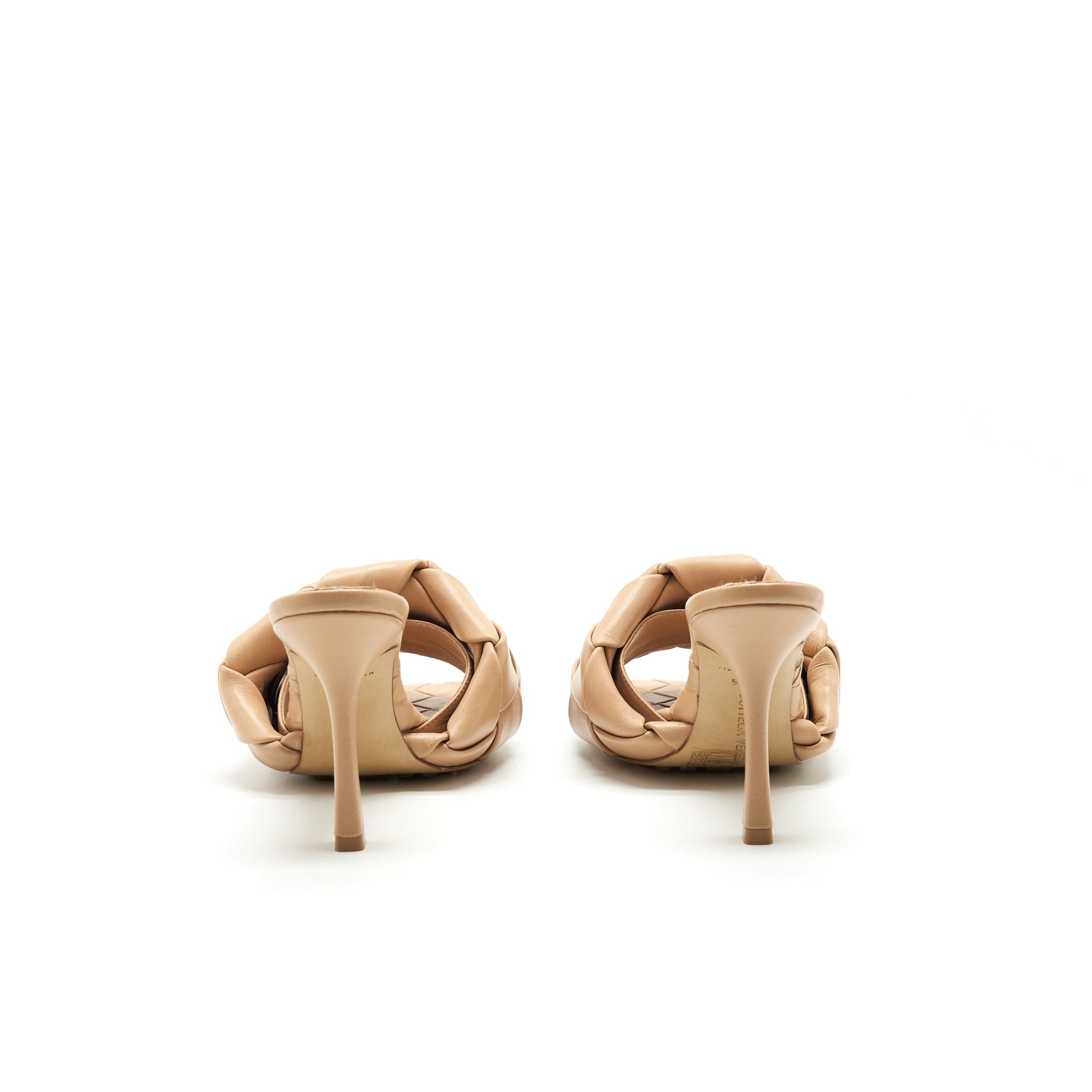 BOTTEGA VENETA LIDO SANDAL HEELS CIPRIA