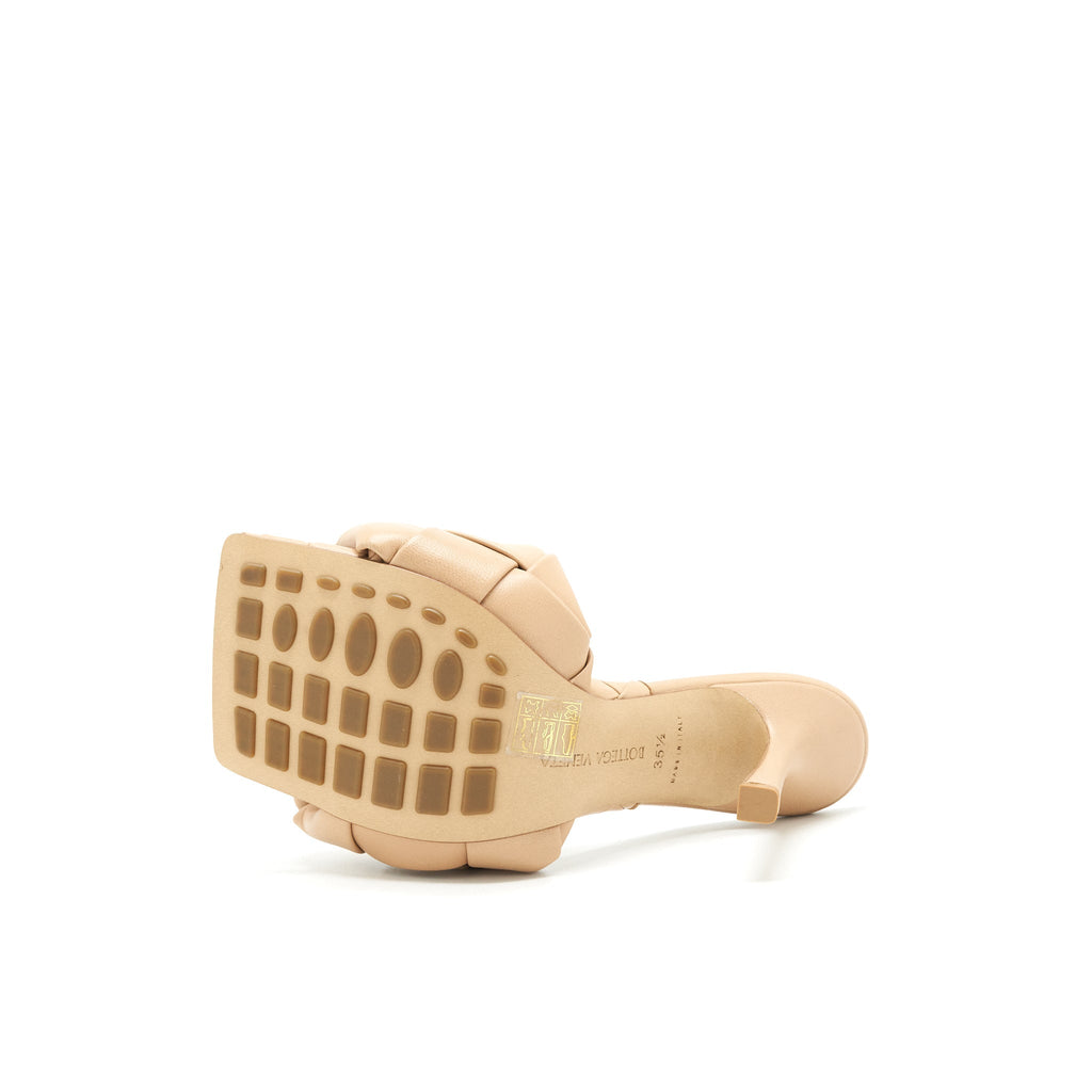 BOTTEGA VENETA LIDO SANDAL HEELS CIPRIA