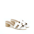 HERMES SANDAL OASIS WHITE