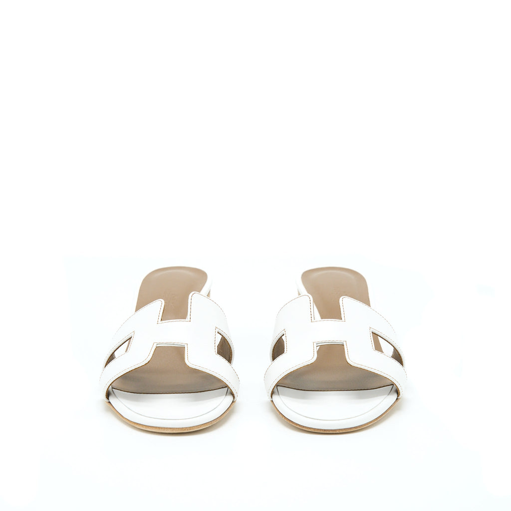 HERMES SANDAL OASIS WHITE
