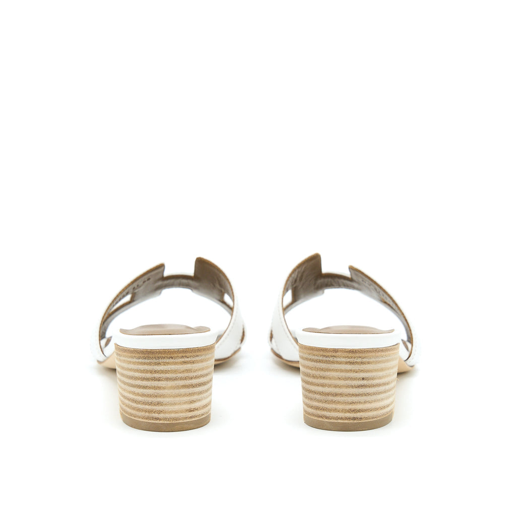 HERMES SANDAL OASIS WHITE
