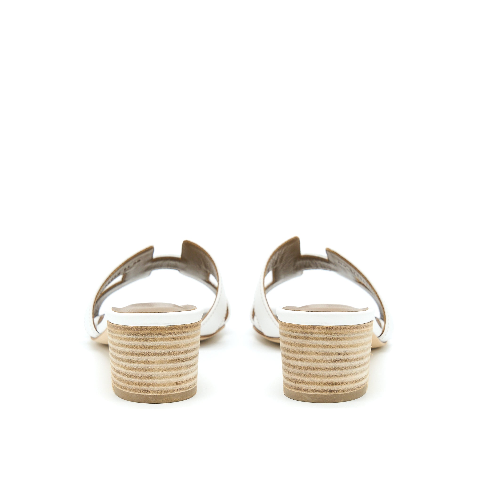 HERMES SANDAL OASIS WHITE