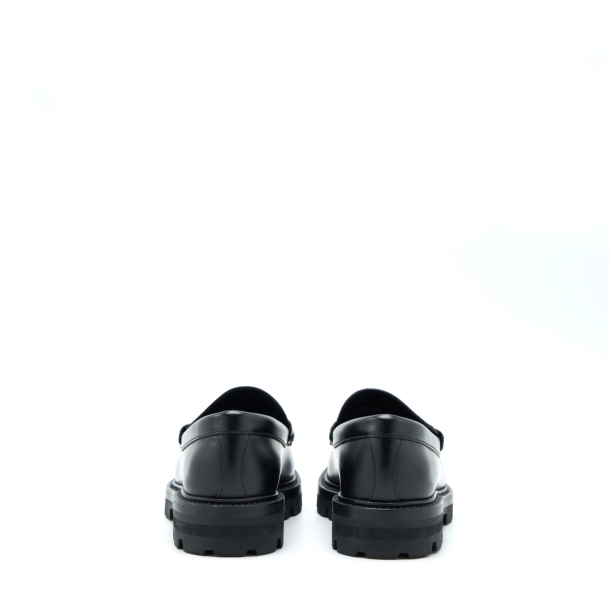 CELINE TRIOMPHE CHUNKY LOAFER CALFSKIN BLACK GHW