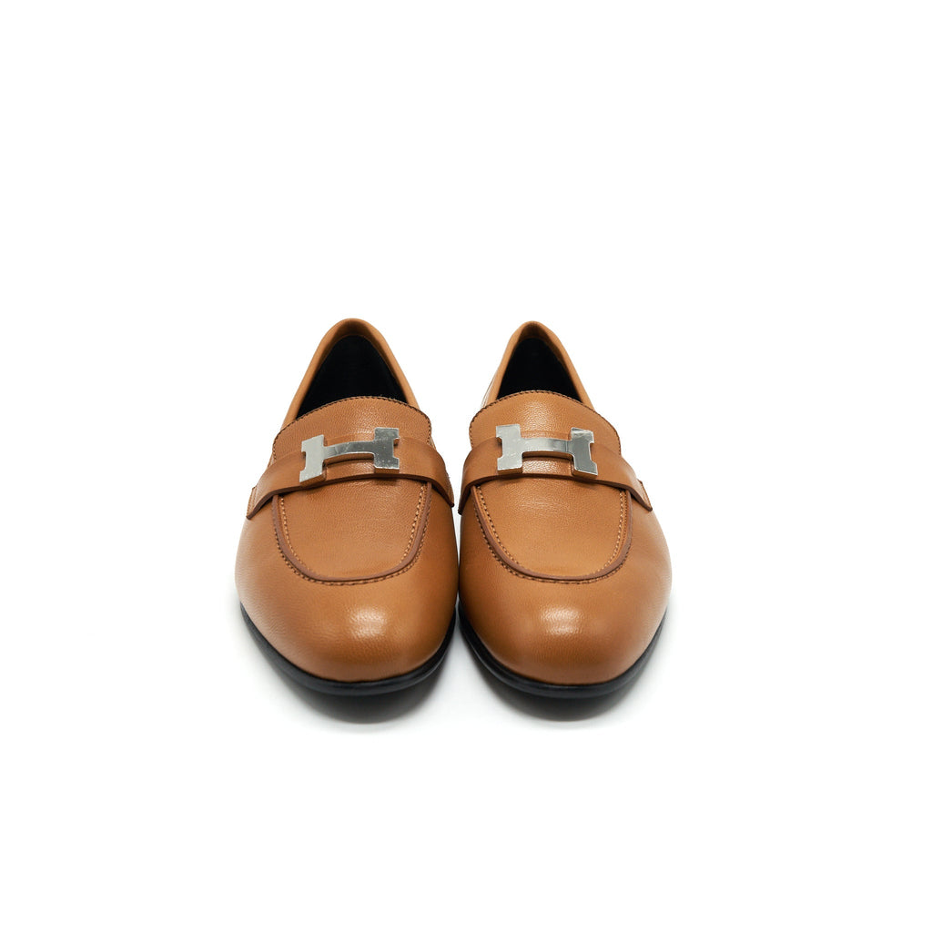 HERMES PARIS LOAFER GOLD WITH SHW