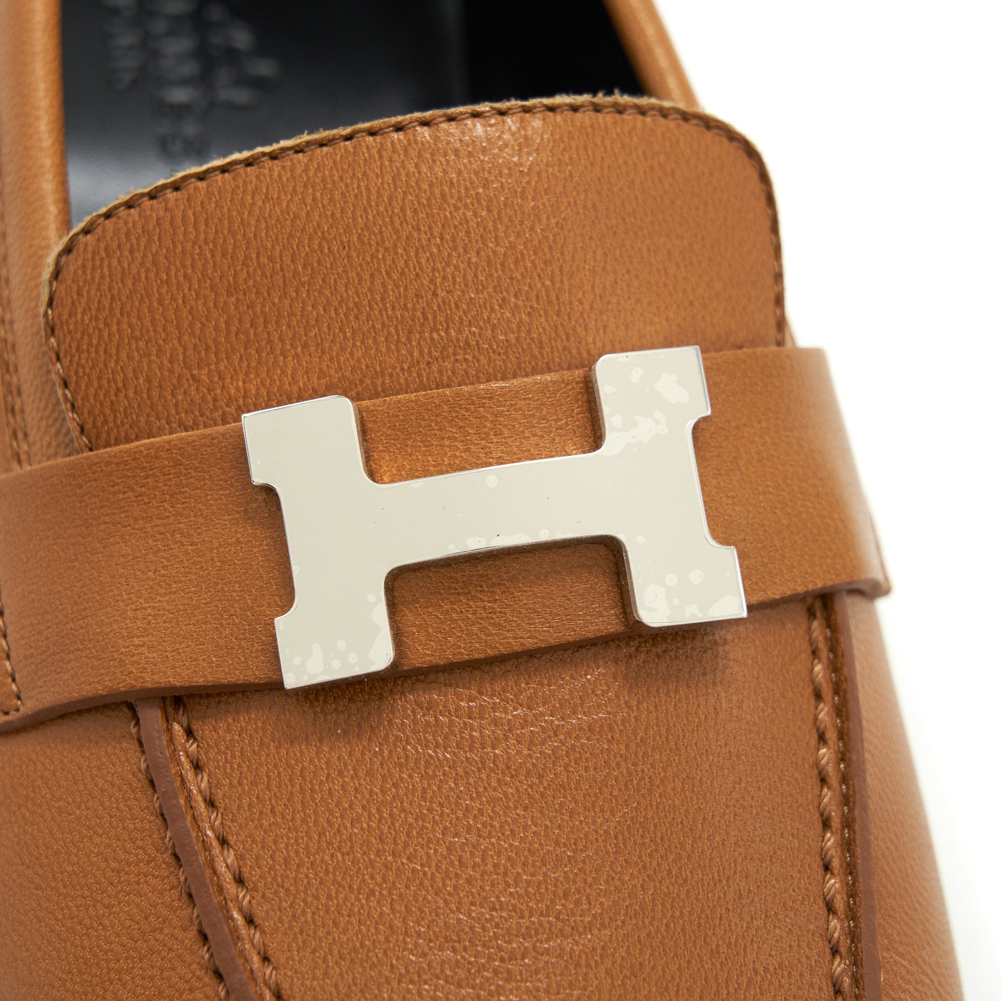 HERMES PARIS LOAFER GOLD WITH SHW