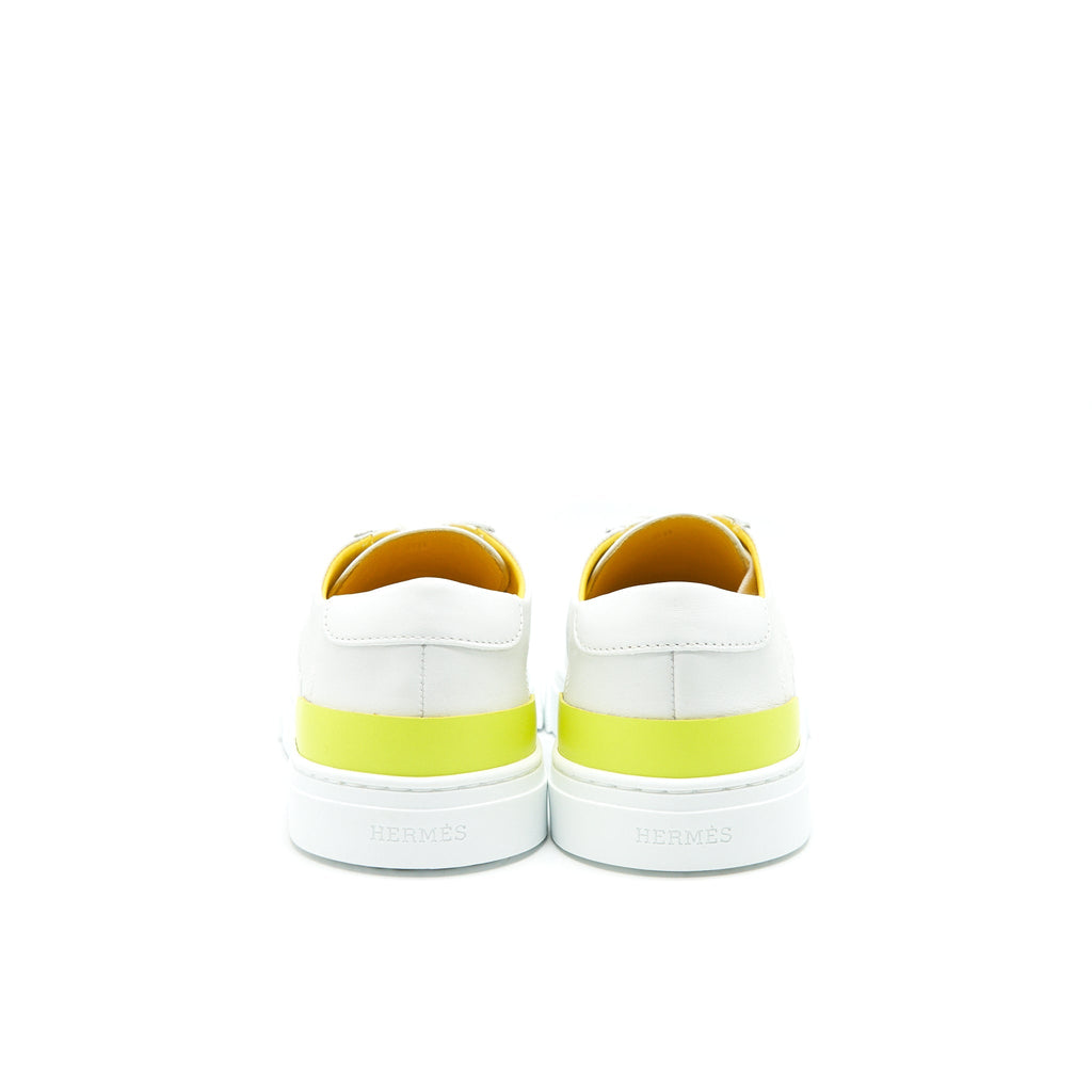 HERMES DEEP SNEAKER BLANC
