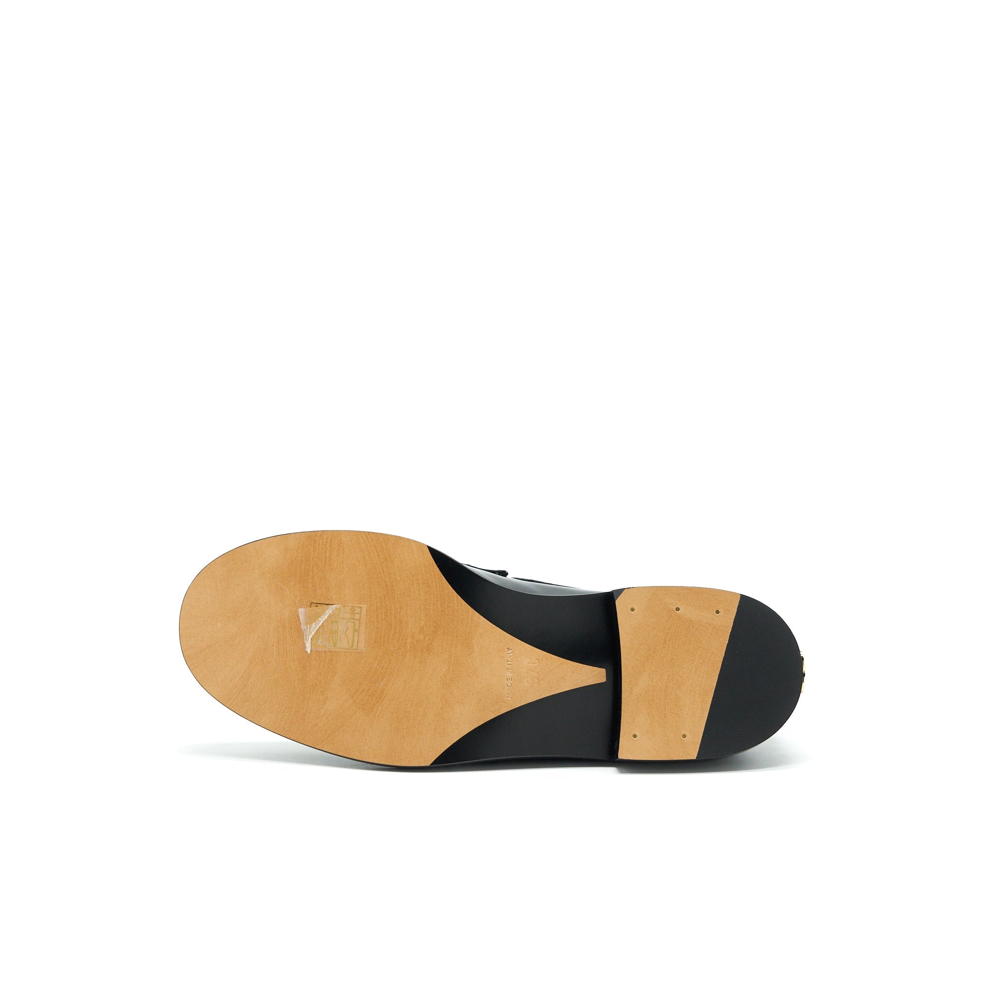CHANEL LEATHER LOAFER BLACK GHW