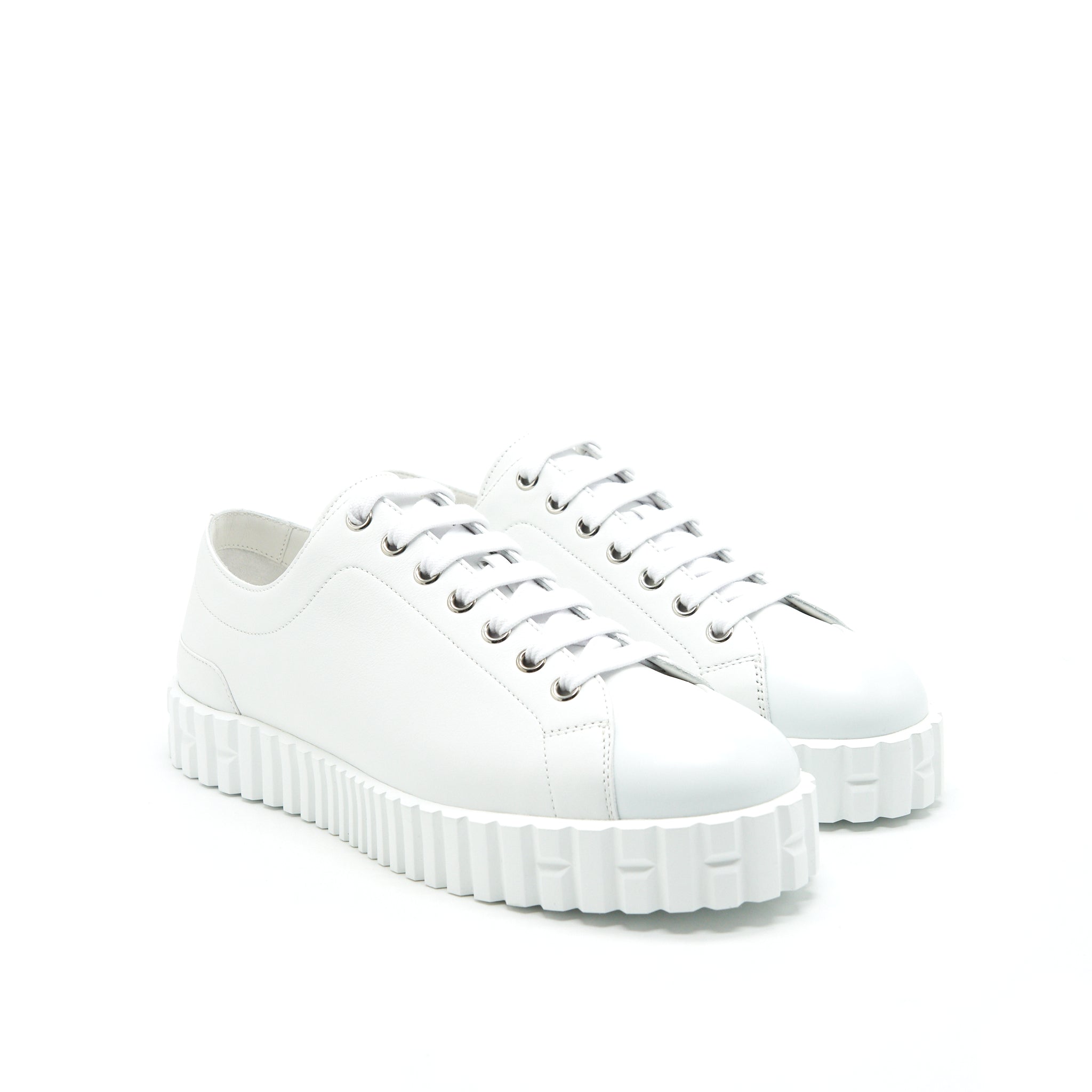 HERMES CROSS SNEAKER BLANC