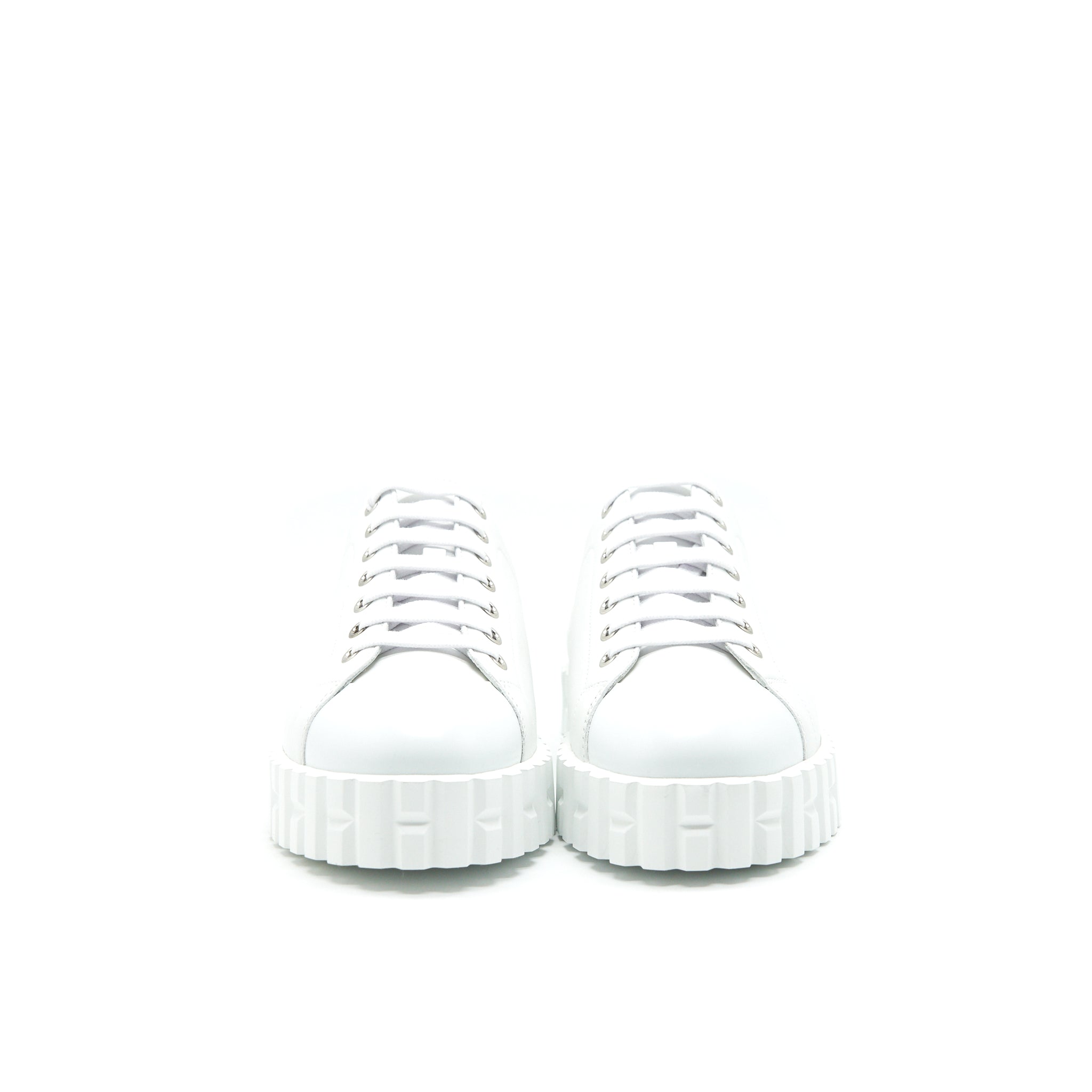 HERMES CROSS SNEAKER BLANC
