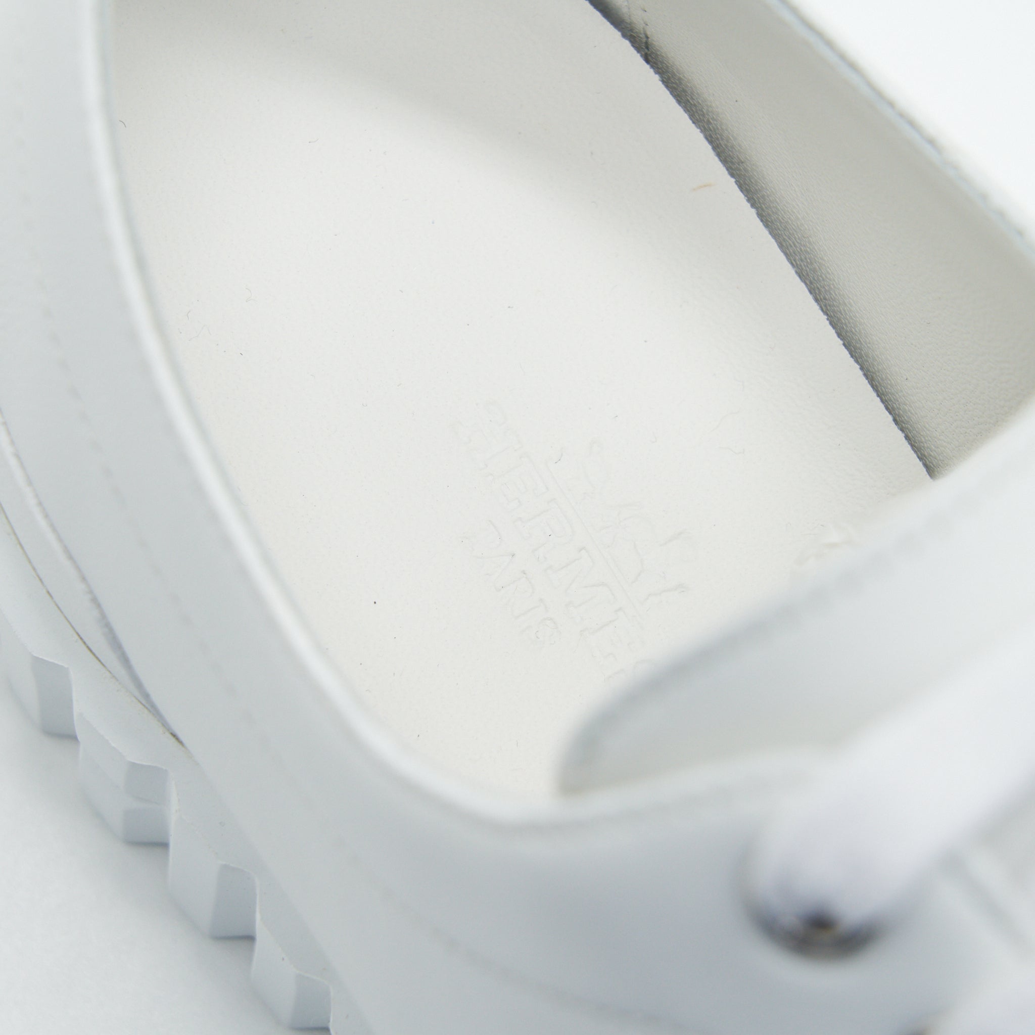 HERMES CROSS SNEAKER BLANC