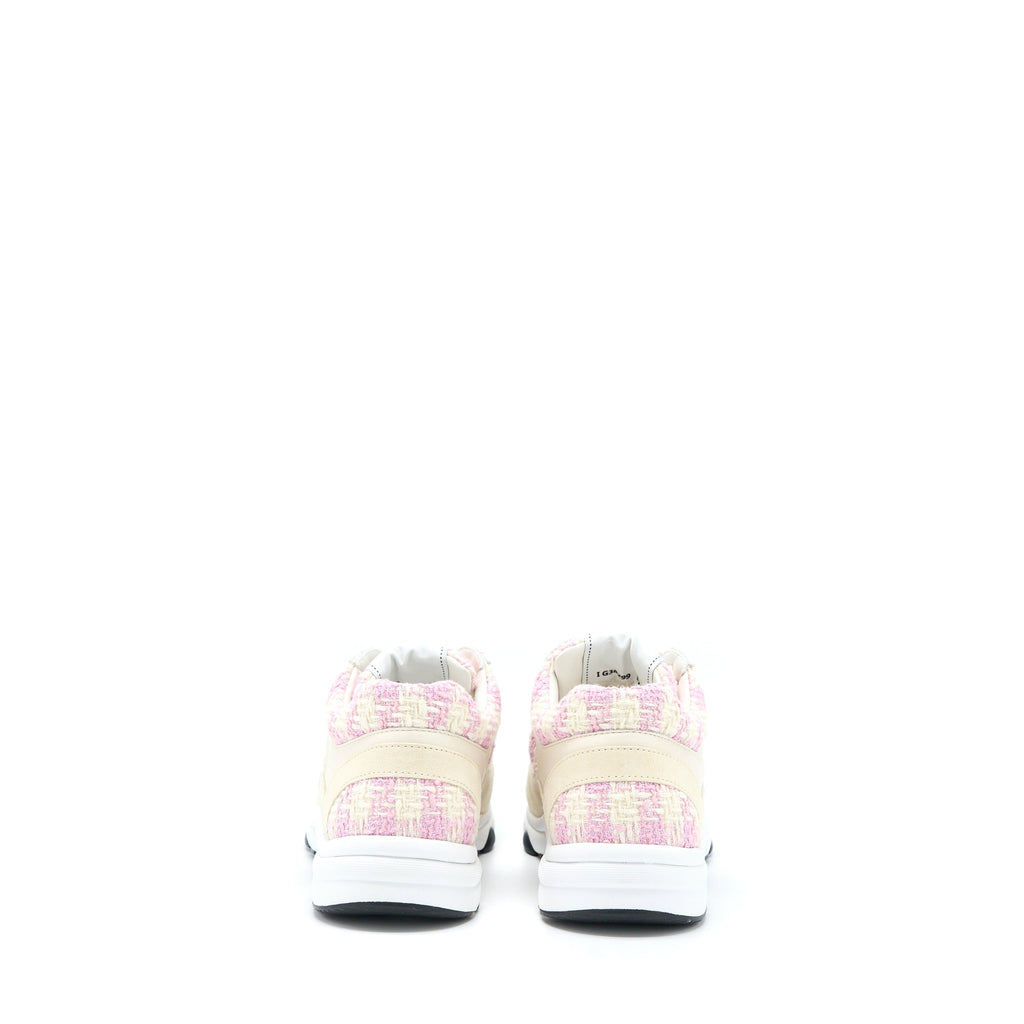 CHANEL TRAINERS TWEED/SUEDE/CALFSKIN MULTICOLOUR