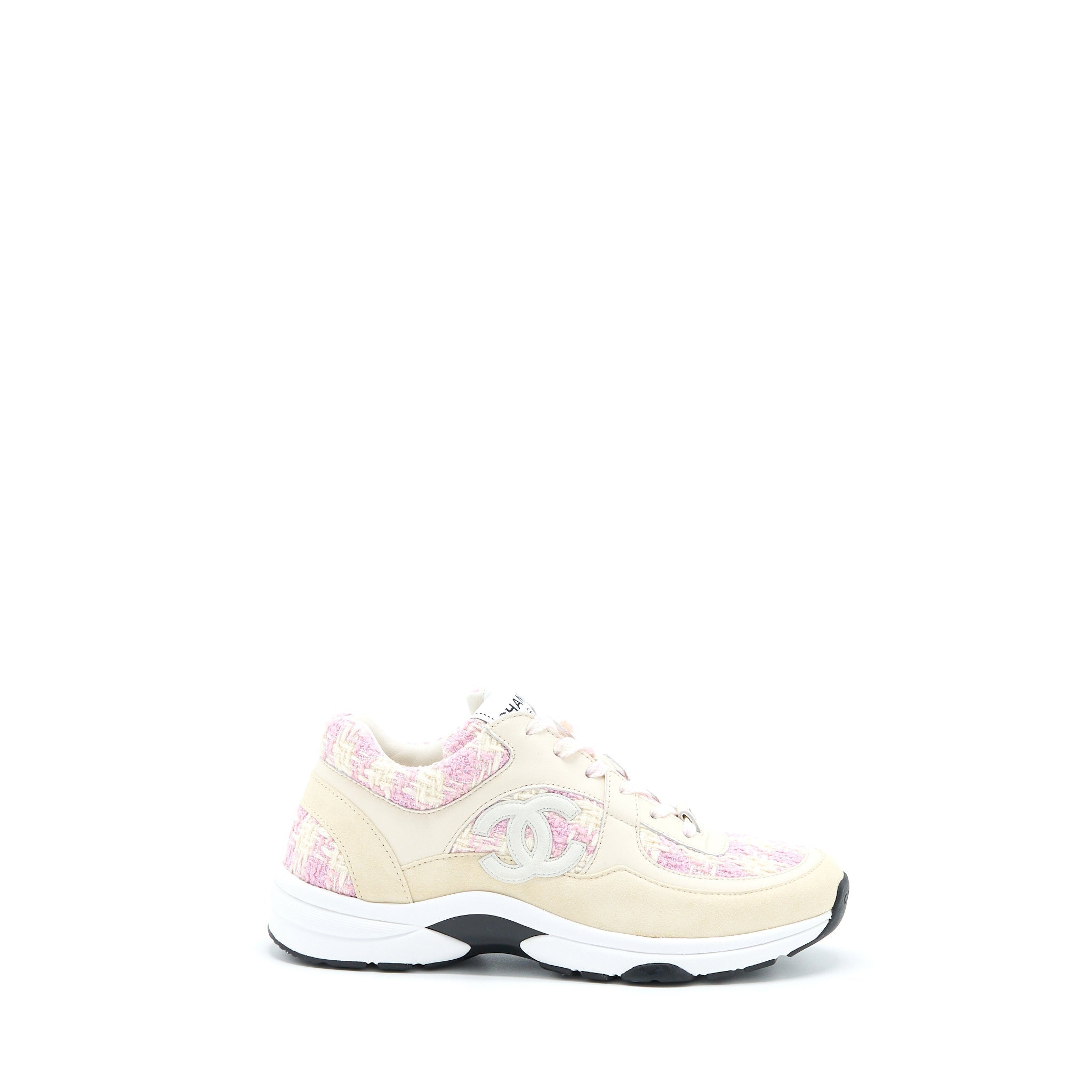CHANEL TRAINERS TWEED/SUEDE/CALFSKIN MULTICOLOUR