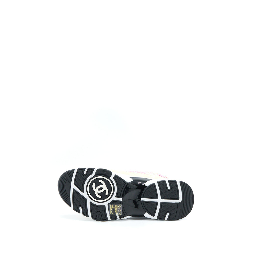 CHANEL TRAINERS TWEED/SUEDE/CALFSKIN MULTICOLOUR