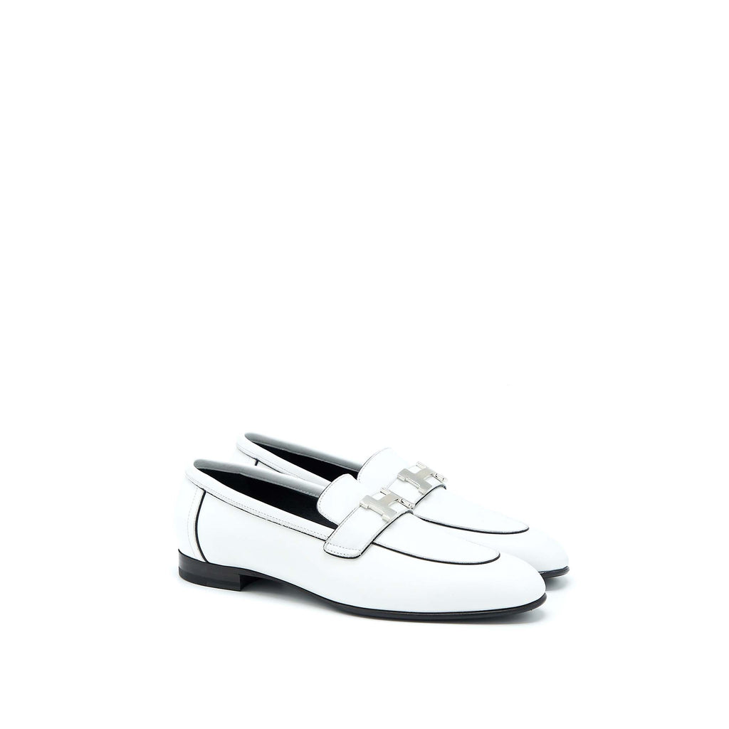 HERMES PARIS LOAFER WHITE SHW