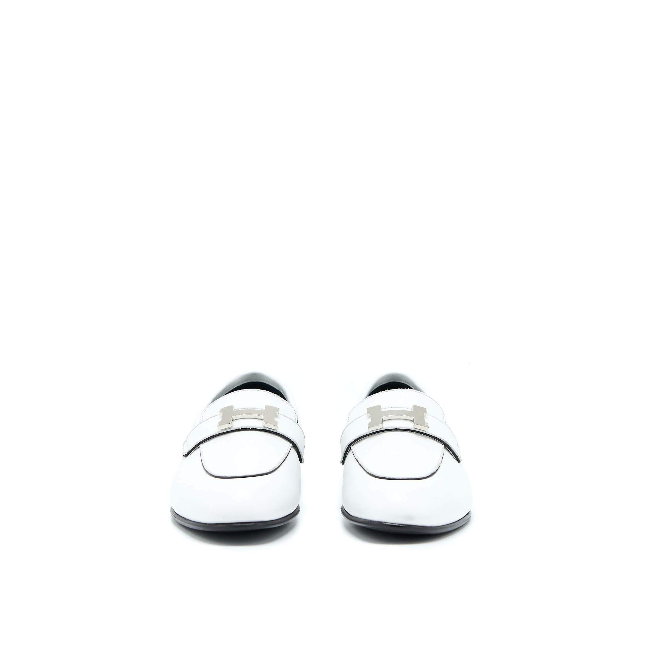 HERMES PARIS LOAFER WHITE SHW