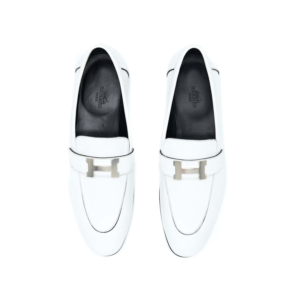 HERMES PARIS LOAFER WHITE SHW