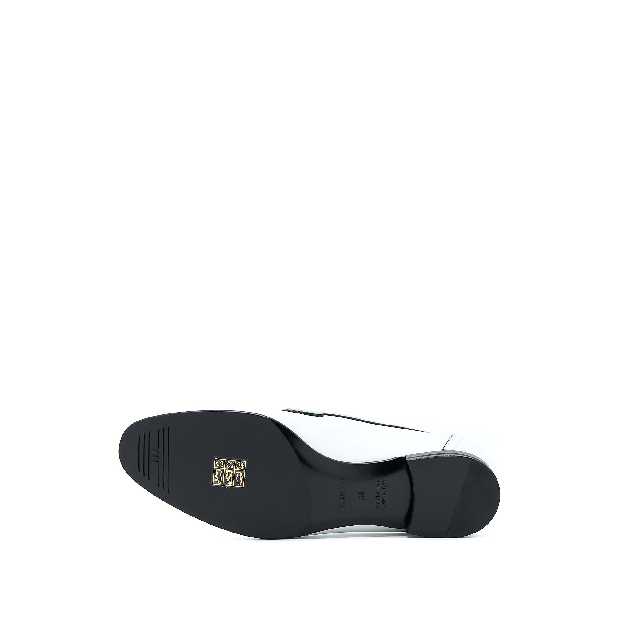 HERMES PARIS LOAFER WHITE SHW