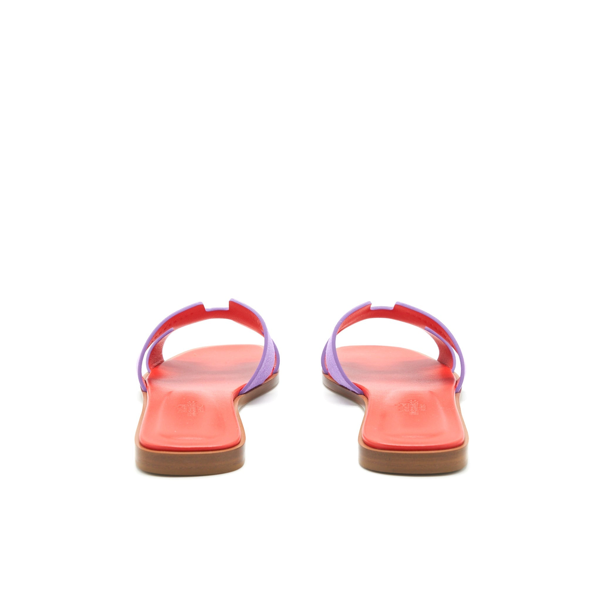 HERMES ORAN SANDAL VIOLET PARME