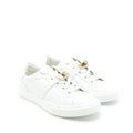 HERMES DAY SNEAKER CALFSKIN WHITE WITH GOLD PLATED KELLY BUCKLE