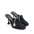 CHANEL STAR SUEDE HIGH HEEL LOAFER
