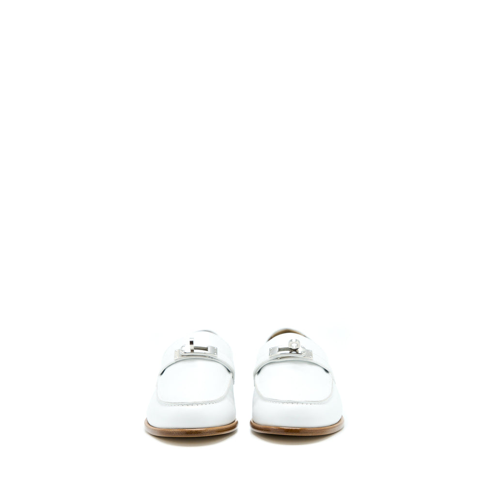 HERMES DESTIN LOAFER CALFSKIN WHITE SHW