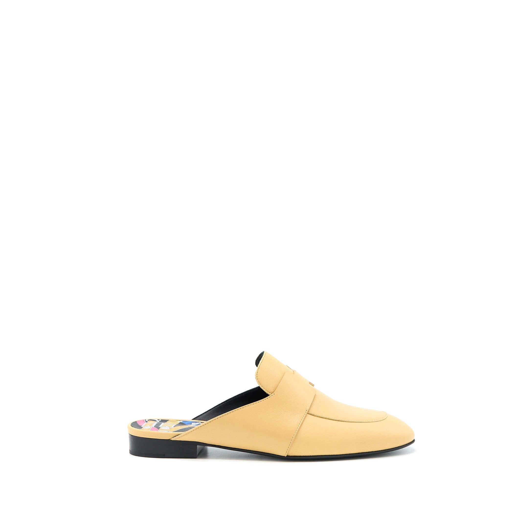 HERMES CATENA MULE TENDER BEIGE