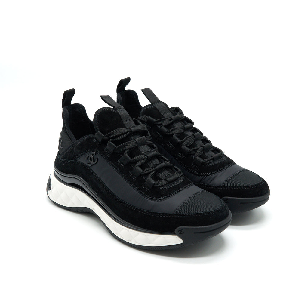 CHANEL 20K BLACK SNEAKERS