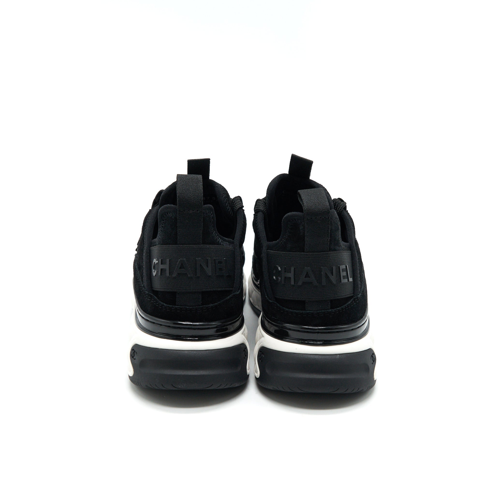 CHANEL 20K BLACK SNEAKERS