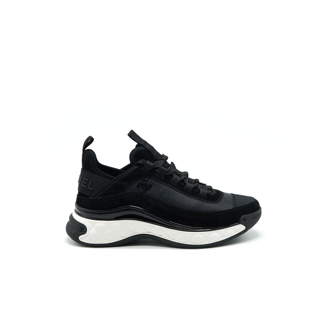 CHANEL 20K BLACK SNEAKERS