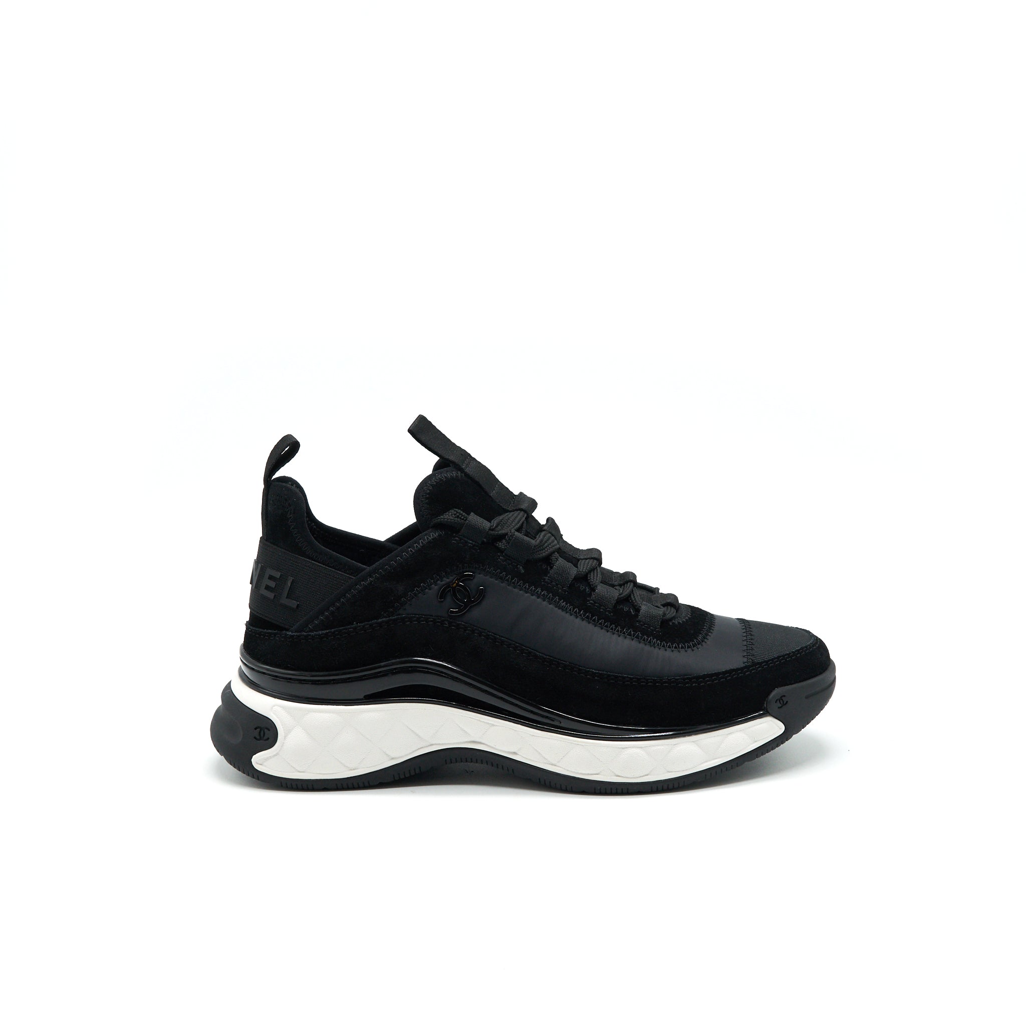 CHANEL 20K BLACK SNEAKERS