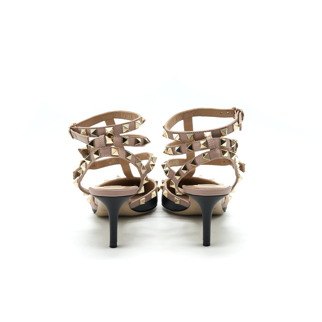 VALENTINO GARAVANI ROCKSTUD CAGED PUMP 65MM