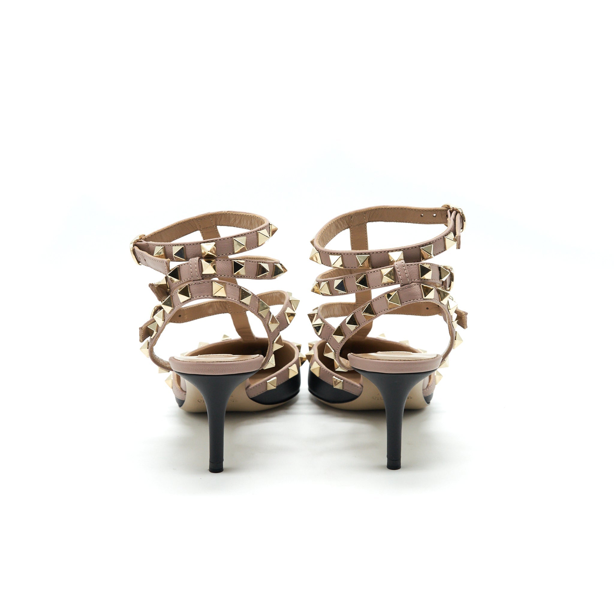 VALENTINO GARAVANI ROCKSTUD CAGED PUMP 65MM