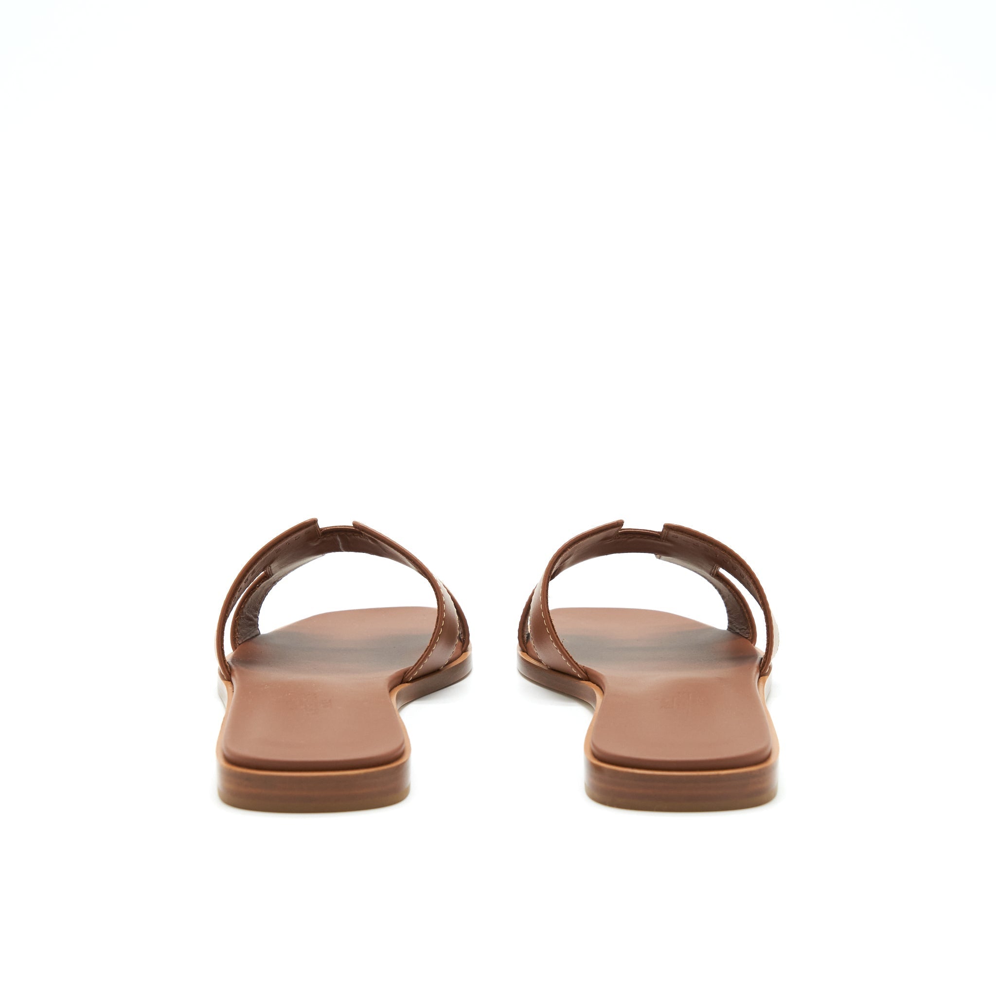 HERMES ORAN SANDALS GOLD