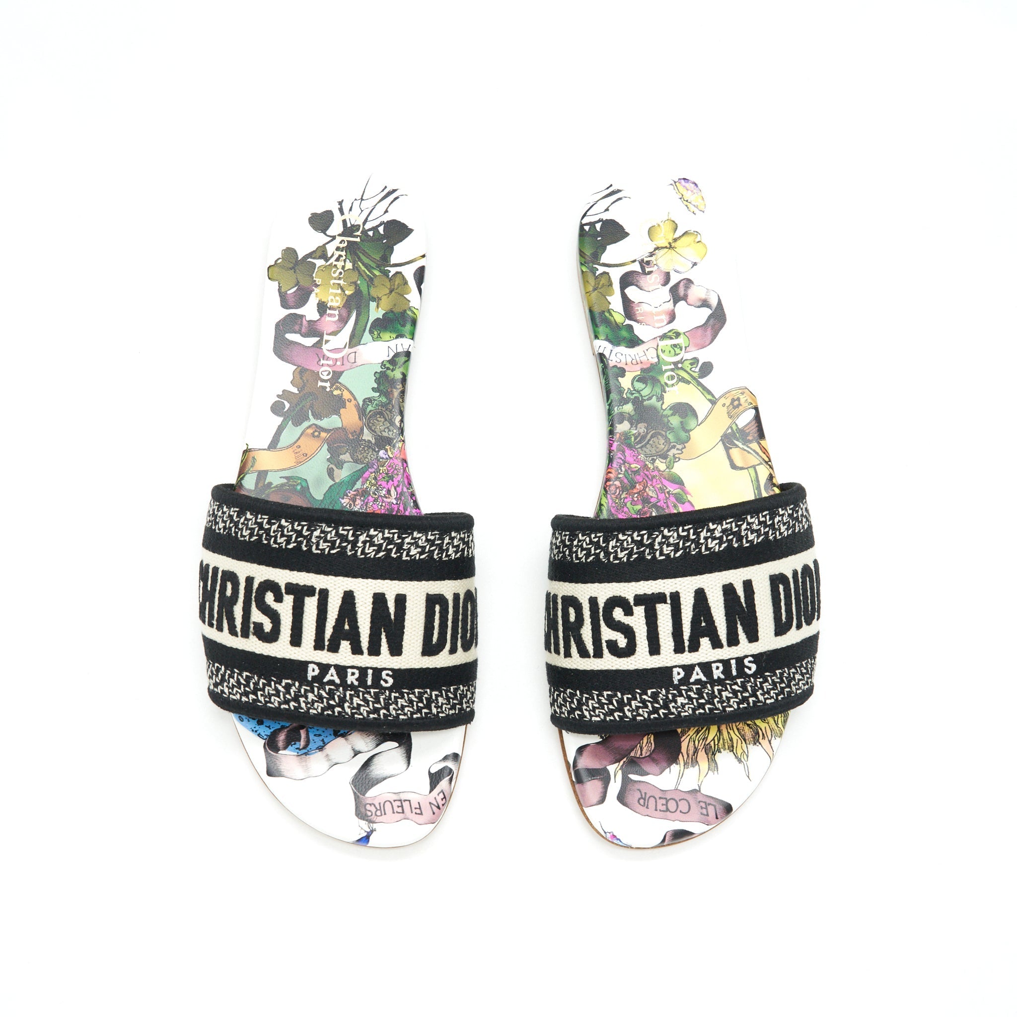 DIOR DWAY SLIDE MULTICOLOUR