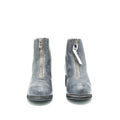 GUIDI PL1 FRONT ZIPPER ANKLE BOOTS GREY