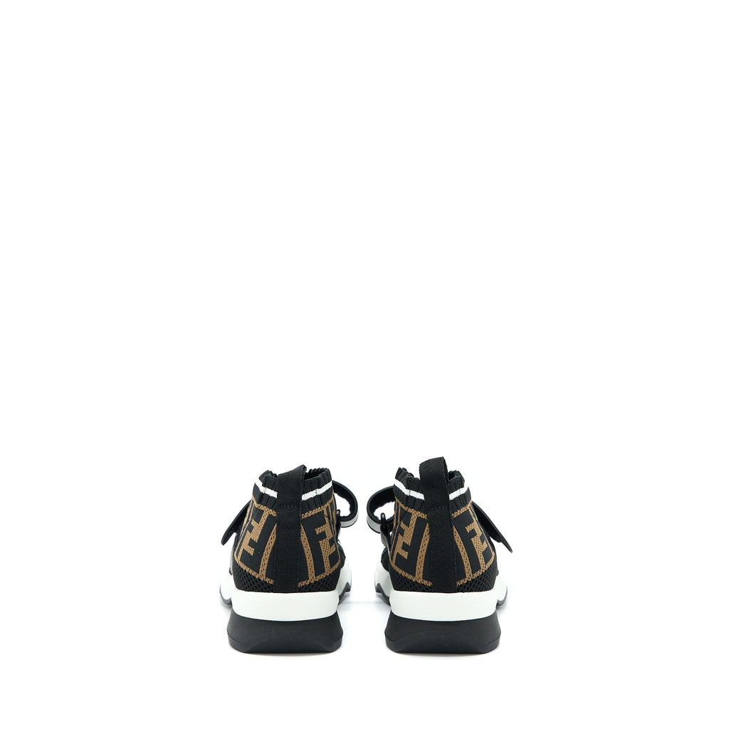 FENDI FABRIC BLACK/BROWN SNEAKER