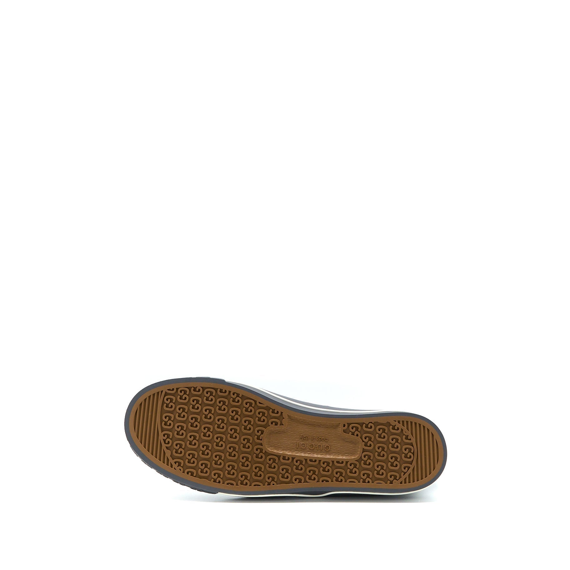 GUCCI MEN‘S SNEAKERS OFF THE GRID WEBBING-TRIMMED MONOGRAMMED ECONYL CANVAS
