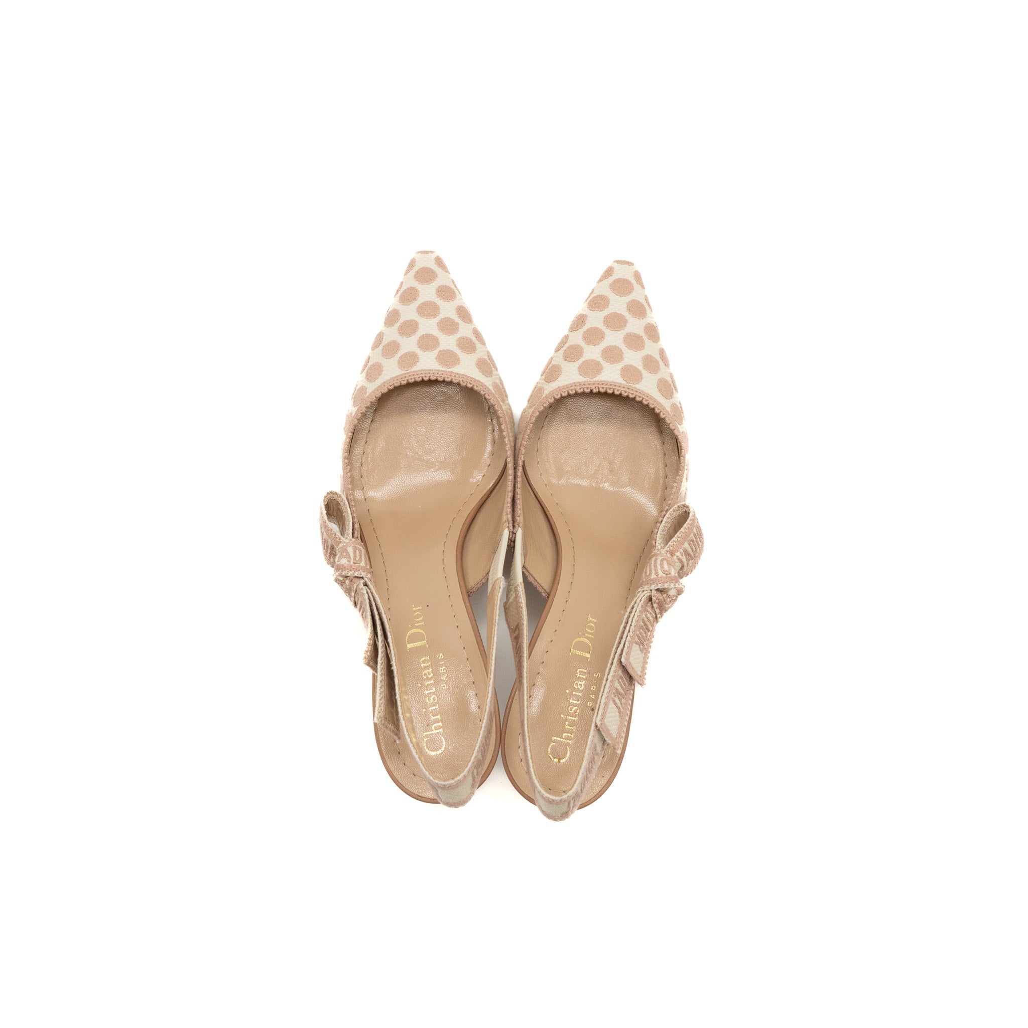 DIOR J’ADIOR SLINGBACK HEELS MULTICOLOUR