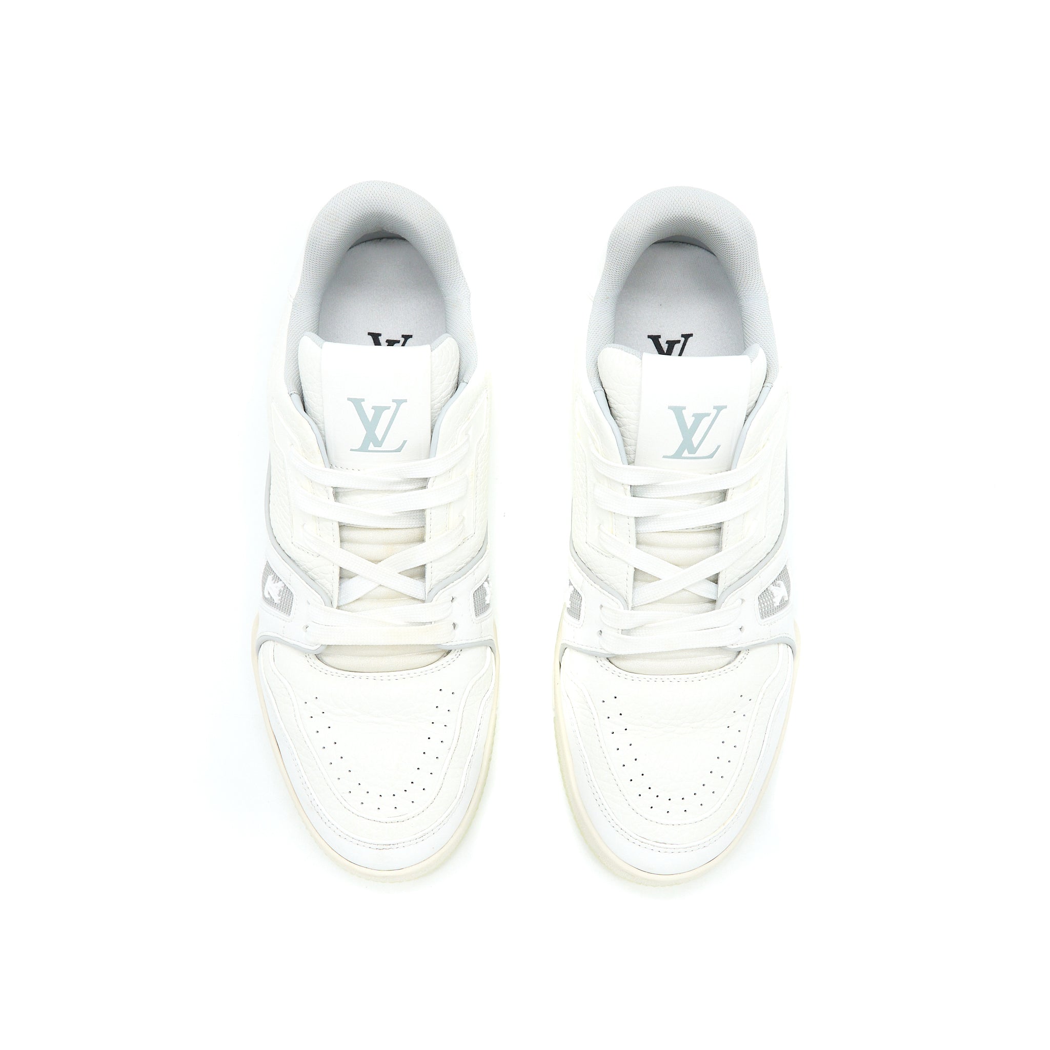 LOUIS VUITTON TRAINER SNEAKER CALFSKIN WHITE