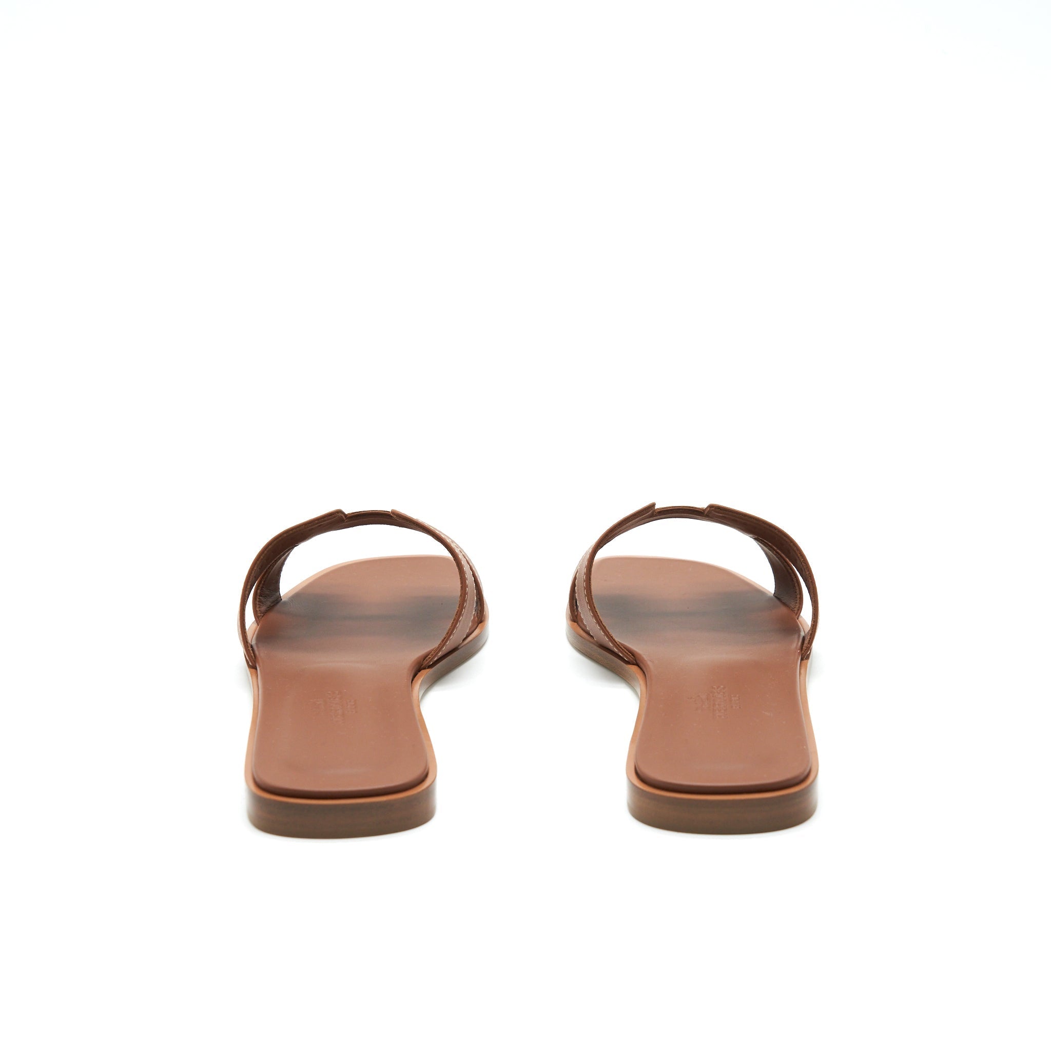 HERMES ORAN SANDAL BOX GOLD